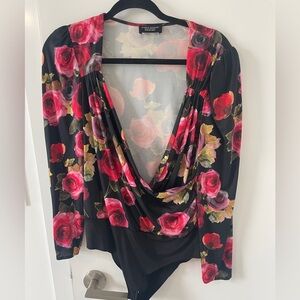 Floral bodysuit